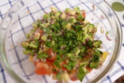 Салат с маринованным луком Мексиканский