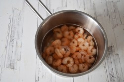 название картинки Салат с пекинской капустой и креветками