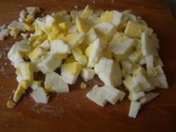 название картинки Салат с плавленными сырками