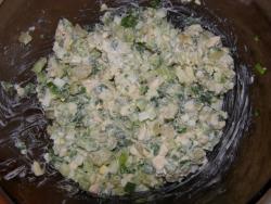 название картинки Салат с плавленными сырками