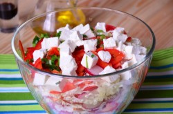 название картинки Салат пекинская капуста перец болгарский