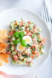 название картинки Салат с семгой