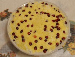 название картинки Салат с гранатом и курицей