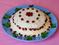 название картинки Салат с гранатом и курицей