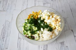 Салат с тунцом и рисом