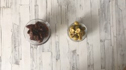 Салат с вялеными помидорами и рукколой