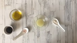 Салат с вялеными помидорами и рукколой