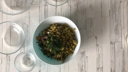 Салат с языком и солеными огурцами