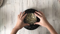 Салат с языком и солеными огурцами