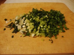 название картинки Салат с сельдереем, курицей, яблоком