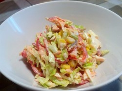 Салат Семеновна с колбасой - шаг 10 Салат Семеновна с колбасой - шаг 10