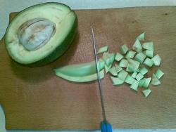 Салат Семга под шубой с авокадо и зеленым луком - шаг 8