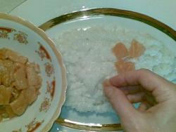 Салат Семга под шубой с авокадо и зеленым луком - шаг 10