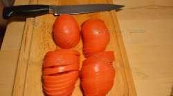 Салат Сердце ко Дню влюбленных с курицей