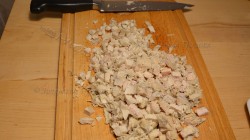 Салат Сердце ко Дню влюбленных с курицей