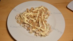 Салат Сердце ко Дню влюбленных с курицей