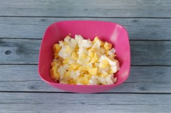 Салат Сердцеедка с куриными сердечками