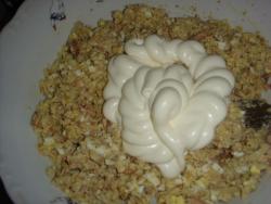 Салат Снегирь