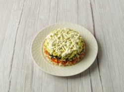 название картинки Салат Снежинка с курицей