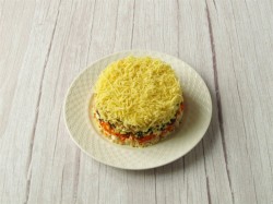 название картинки Салат Снежинка с курицей