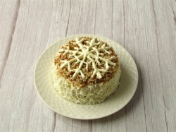 название картинки Салат Снежинка с курицей