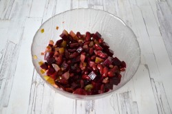 Салат с фасолью без майонеза