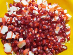 Салат Стрелы амура с креветками