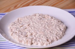 Новогодний салат Свеча