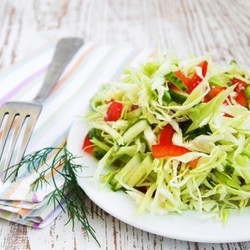 Салат Свежесть с тыквенным маслом