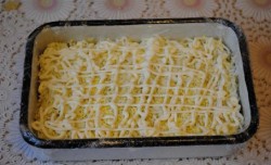 Салат Танк на 23 февраля с грибами