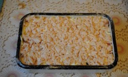 Салат Танк на 23 февраля с грибами