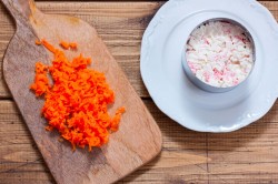 название картинки Салат Царская шуба с красной рыбой