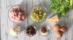 Салат в стакане