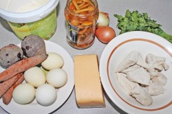 название картинки Салат Вдохновение с курицей