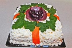 название картинки Салат Вдохновение с курицей