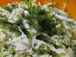 название картинки Витаминный салат с пекинской капустой и гранатом