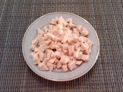 Салат Восторг с корейской морковью