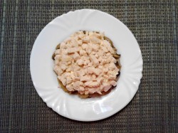 Салат Восторг с корейской морковью