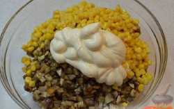 Салат новогодняя Ёлочка