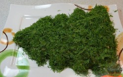 Салат новогодняя Ёлочка