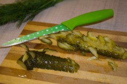 название картинки Салат с куриной печенью и корейской морковью Зимушка