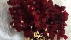 название картинки Салатик из свеклы киноа и булгура