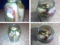 Сало чесночное в рассоле