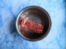 Сало запеченное в духовке в рукаве