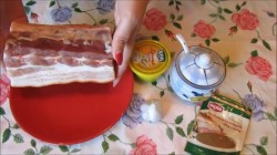 название картинки Сало, запеченное в горчичном маринаде