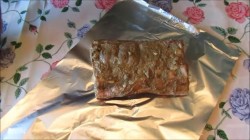 название картинки Сало, запеченное в горчичном маринаде