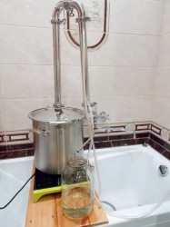 Самогон на дубовой щепе - шаг 5 Самогон на дубовой щепе - шаг 5