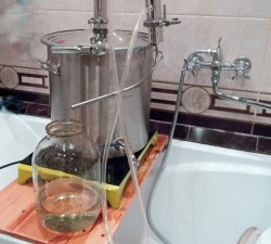 Самогон на перегородках грецкого ореха - шаг 5 Самогон на перегородках грецкого ореха - шаг 5