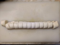 Самса с фаршем из слоеного теста в духовке - шаг 8 Самса с фаршем из слоеного теста в духовке - шаг 8