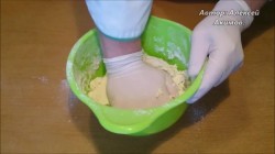 название картинки Самса с мясным фаршем тимьяном и чабрецом